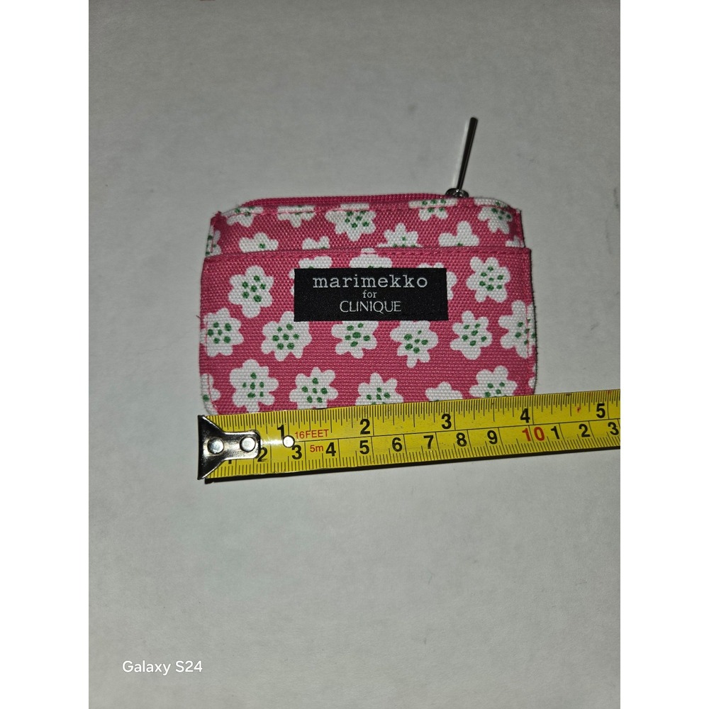 Marimekko wallet mint condition pink floral - Picture 5 of 6